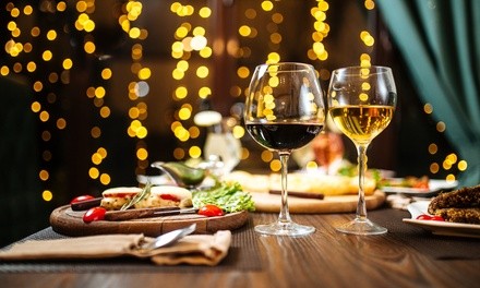 Date Night or Wine Down Wednesday for Two at Forks & Flavors (Up to 33% Off)