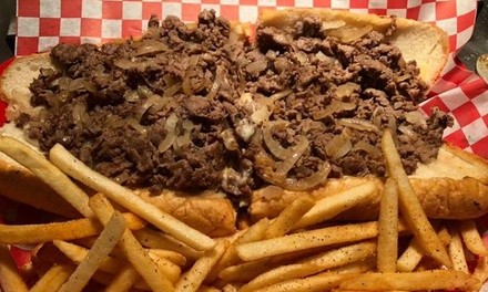 American Cuisine at Big Tony's West Philly Cheesesteaks, Takeout/Dine-In (Up to 30% Off). Two Options Available.