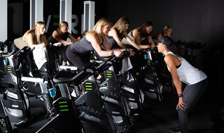 $59 for Five Premium Indoor Cycling, Strength, and Yoga Classes at SPENGA ($150 Value)