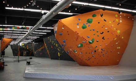 One-Day Pass for One or Two, or Five- or Ten-Day Punch Pass for One at Kinetic Climbing (Up to 40% Off)