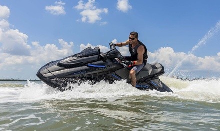 One-Hour Jet-Ski Rental for One or Two at Action Watersports (Up to 85% Off)