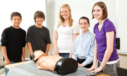 $33 for $60 Worth of CPR AED for Adult, Child, and Infant Certification Class