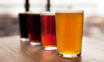 Craft Beer Tasting Flights for Two or Four at Local Brewing Company Tap Tavern & Kitchen (Up to 48% Off) 