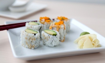 $12 for $20 Towards Sushi for Two People or More at Sushi-O