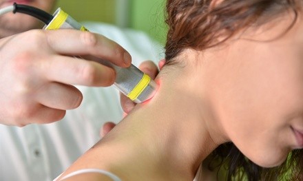 One Exam with One or Three Therapeutic Laser Sessions at MedPlus Neck and Back Pain Center (Up to 75% Off)