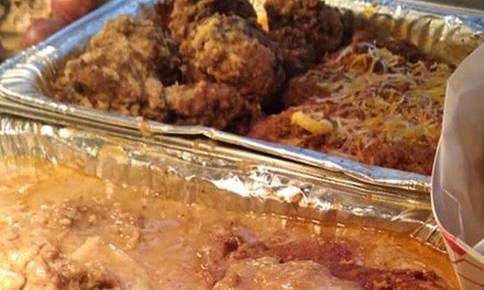 $7 for $10 Toward Soul Food and Drink at Ya' Mommas Kitchen, Takeout or Dine-In if Available