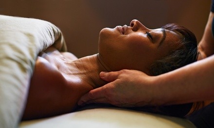 One 60-Minute Custom Massage with Optional Foot Detox at Peak Med Spa (Up to 34% Off). Four Options Available.