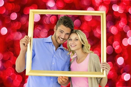 30- or 60-Minute In-Studio Valentine’s Day Romantic Photo Shoot from Hollywood Visual Studio (Up to 91% Off)