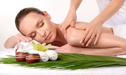 Massage with Aromatherapy, Pain Muscle Relief, or Exfoliating Treatment at The Mark Spa (Up to 52% Off)