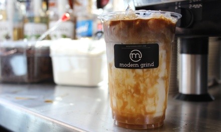 Food and Drink at Modern Grind (Up to 40% Off). Two Options Available.