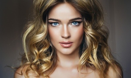 Haircut and Blow-Dry with Optional Partial or Full Highlights at Shear Essence Hair (Up to 42% Off)