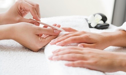 Manicures and Pedicures at Roberts Salon and Spa (Up to 42% Off). Four Options Available.