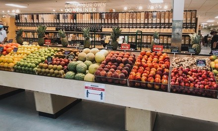 $15 for $30 Worth of Groceries at MOM's Organic Market