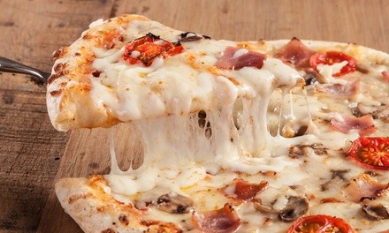 Pizza and Drinks at Bellacino's of Farmington (Up to 29% Off). Two Options Available.