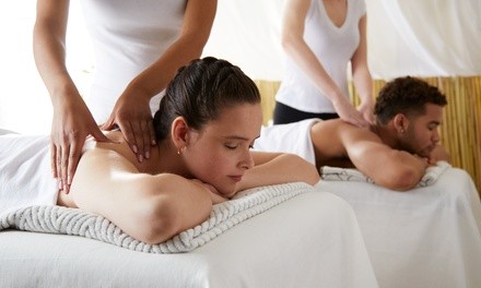 60- or 90-Minute Swedish Couples Massage at Honey Bee Massage and Wellness (Up to 54% Off)