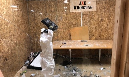 $15 for Rage Room Experience at Axe Whooping ($25 Value)