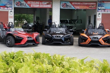 12- or 24-Hour Automatic Polaris Slingshot Rental at Xcell Rental & Sales (Up to 55% Off)