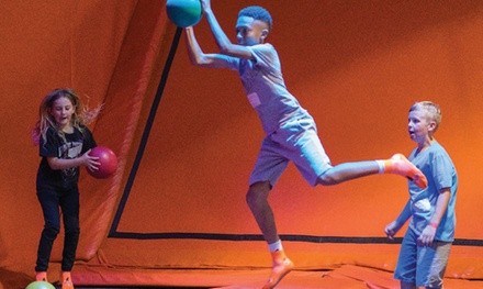 60-Minute Jump Passes or Party at Big Air Trampoline Park - Corona (Up to 31% Off)
