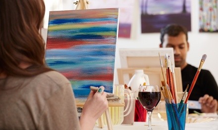 Two-Hour BYOB Painting Class for One, Two, or Four at Art E Vino Studio (Up to 50% Off)