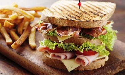 Food and Drinks at Sacks (Up to 33% Off). Two Options Available. 