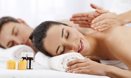 Couple's Deep-Tissue Massage with Hot Stones at O Chi Reflexology (Up to 51% Off). Two Options Available.