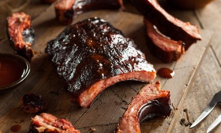 Food and Drink for Takeout or Dine-In at Lonnie's BBQ & More (Up to 30% Off). Four Options Available.