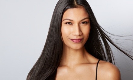 One Keratin Treatment with Optional Haircut at Professional Hair and Makeup by Iddy (Up to 55% Off)