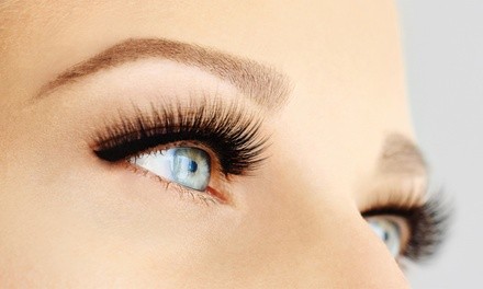 Full Set of Classic or Volume Eyelash Extensions at New Me Nail Salon (Up to 50% Off)