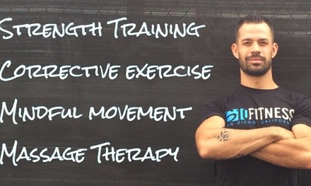 One, or Three Personal Training Sessions at Training by James (Up to 50% Off)