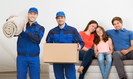 Two, Three, or Four Hours of Moving Services with Two Movers from Texas Moving Team (Up to 50% Off)