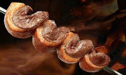 All-You-Can-Eat Rodizio Buffet with Wine at Rio De Brazil Steakhouse (Up to 42% Off). 4 Options Available.