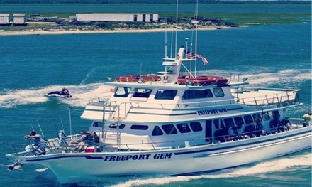 Four-Hour Father's Day Fishing Trip with Freeport Charter Boats (Up to 46% Off). Three Options Available.