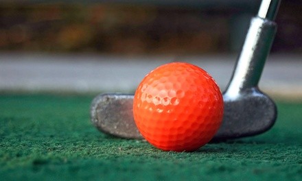 One Round of Miniature Golf for One, Two, Four, or Six at Miner Mike's Adventure Golf (Up to 40% Off)