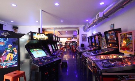 Unlimited Gameplay for 1, 2, or 4 with Drinks or Private Party for 20 at Waterland Arcade (Up to 26% Off)