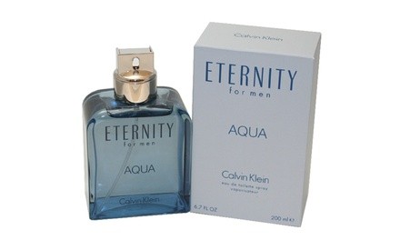 Eternity Aqua For Men By Calvin Klein Eau De Toilette Spray 6.7 oz