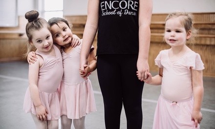 $75 for Six-Week Dance Camp For One Girl Aged 3–5 at Encore School of Dance ($115 Value)