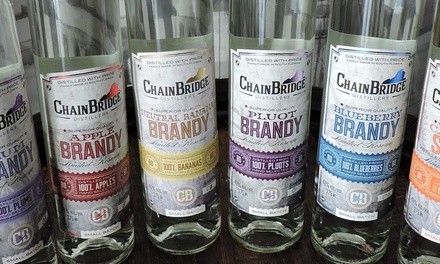 Distillery Tour for One, Two, or Four with Tasting at ChainBridge Distillery