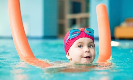 $74 for One Week of Fast Track 30-Minute Lessons (Four Lessons) at Aqua-Tots Swim Schools ($99 Value)