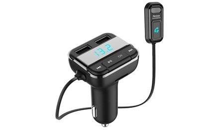 Bluetooth Car FM Transmitter - Stereo Wireless Car Music Streaming Transmitter