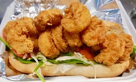 Seafood and More for Takeout and Dine-In at The Seafood Company (Up to 36% Off). Three Options Available.