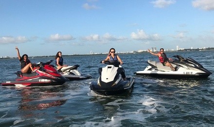 One-Hour Jet Ski Rental for One or Two at Warrior Watersports (Up to 90% Off)