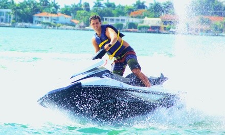 Jet Ski Rentals and Combo Tickets (Up to 21% Off). Four Options Available. 