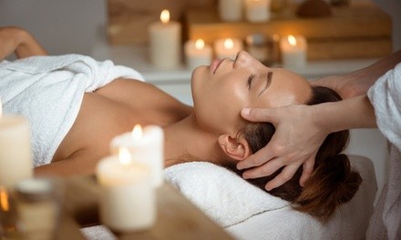 One 60-Minute Swedish Massage or/and European Steam Facial at Temple Concierge Spa (Up to 27% Off) 