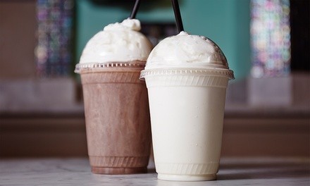 $20 for Two Large Milkshakes at Java Bistro & Foot Spa ($28 Value)