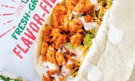 Pita, Bowls, Catering, and More for Takeout and Dine-In If Available at Pita Pit (Up to 30% Off)