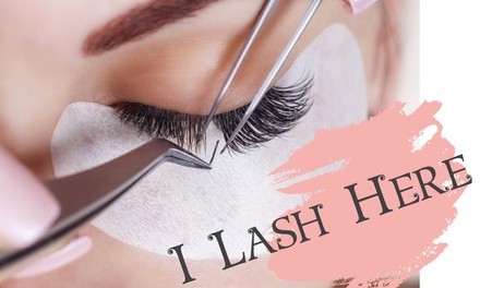 Full Set of Individual Mink Eyelash Extensions with 100 or 200 Lashes Total at I Lash Here (Up to 62% Off)