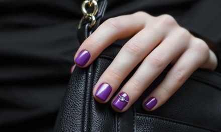 One or Two Gel Manicures at Gold File Nails (Up to 30% Off)