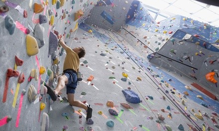 Three-Visit Rock-Climbing Package for One or Two or Belay Class for Two at The Crag (Up to 55% Off)