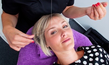 One or Three Eyebrow Threading and Shaping Sessions from Beauty bar by Mary S. (Up to 68% Off)