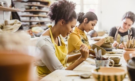 One Parent and Child Pottery Class for Two or Four at Queen City Fine Arts School (Up to 32% Off)